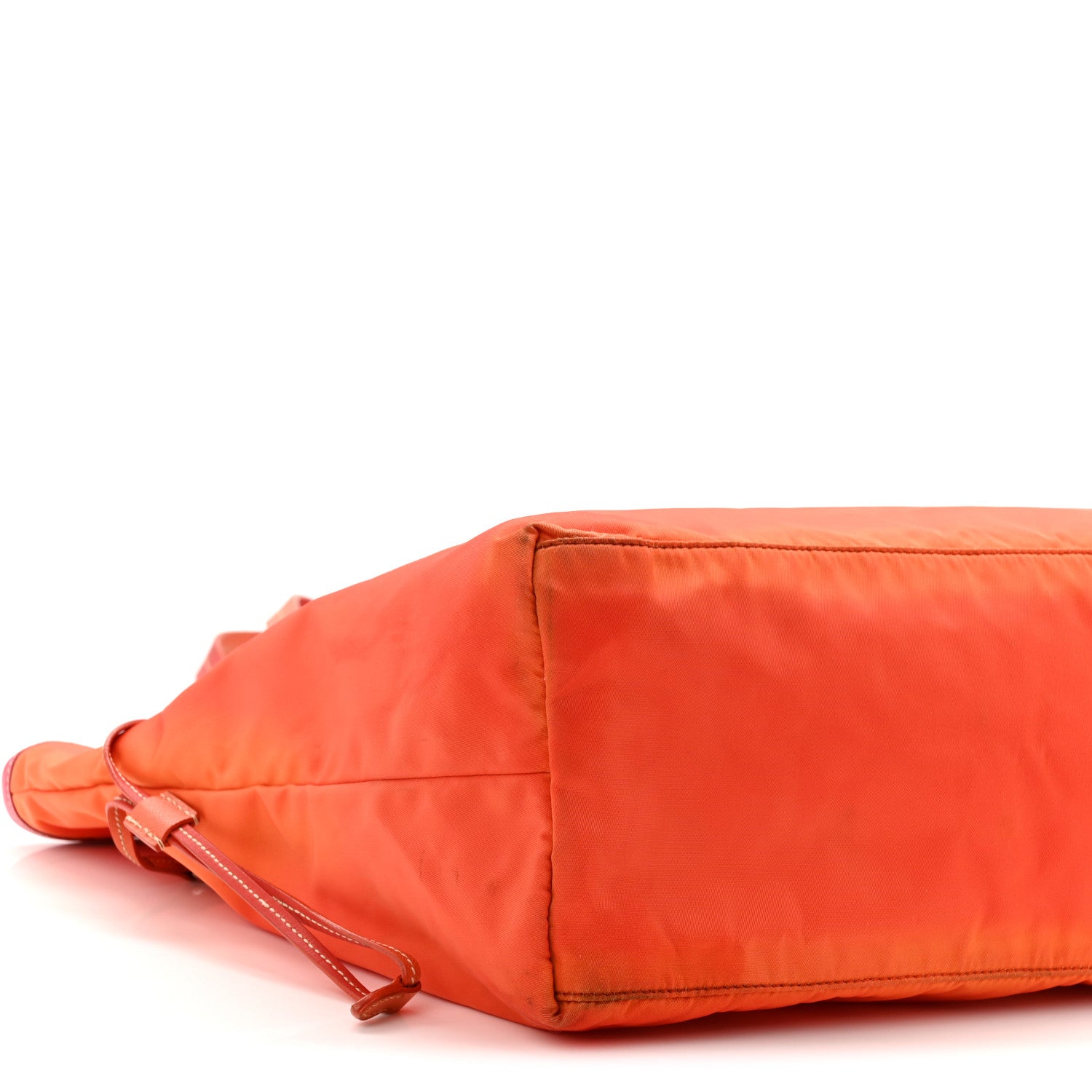 Tessuto Nylon Saffiano Tote Papaya Ibisco - Image 10
