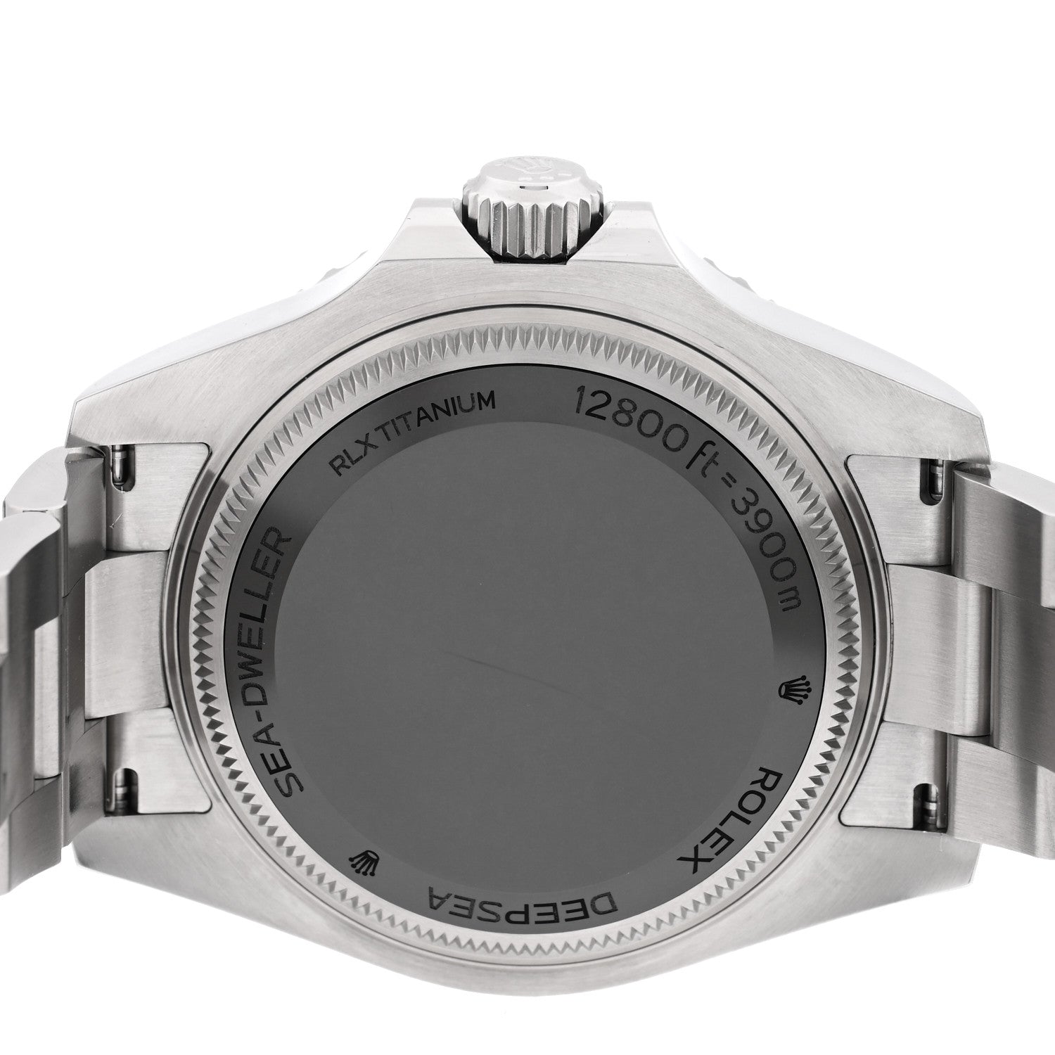 Stainless Steel 44mm Oyster Perpetual Date Sea-Dweller Deepsea Watch Intense Black 136660 - Image 4