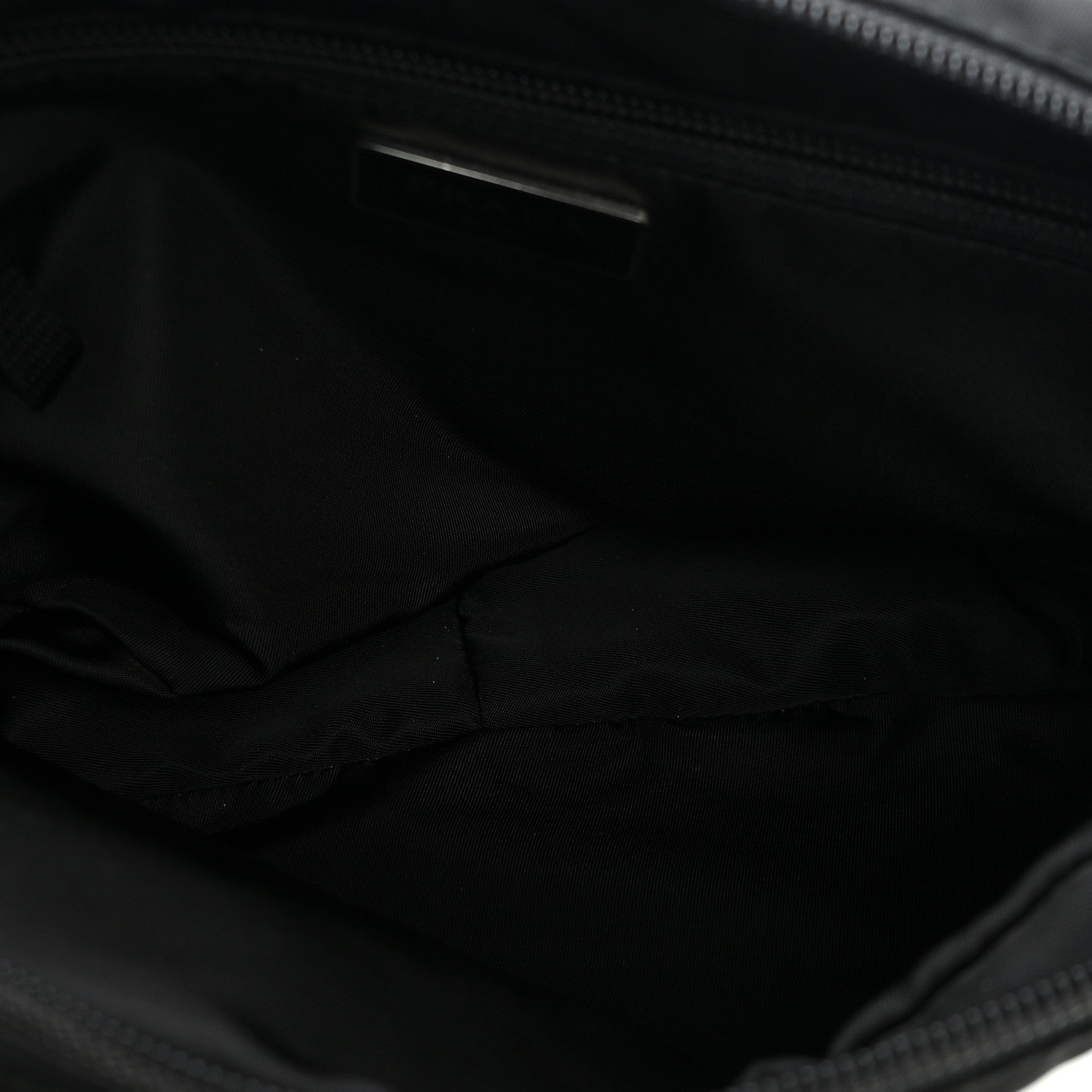 Tessuto Nylon Montagna Belt Bag Black - Image 5