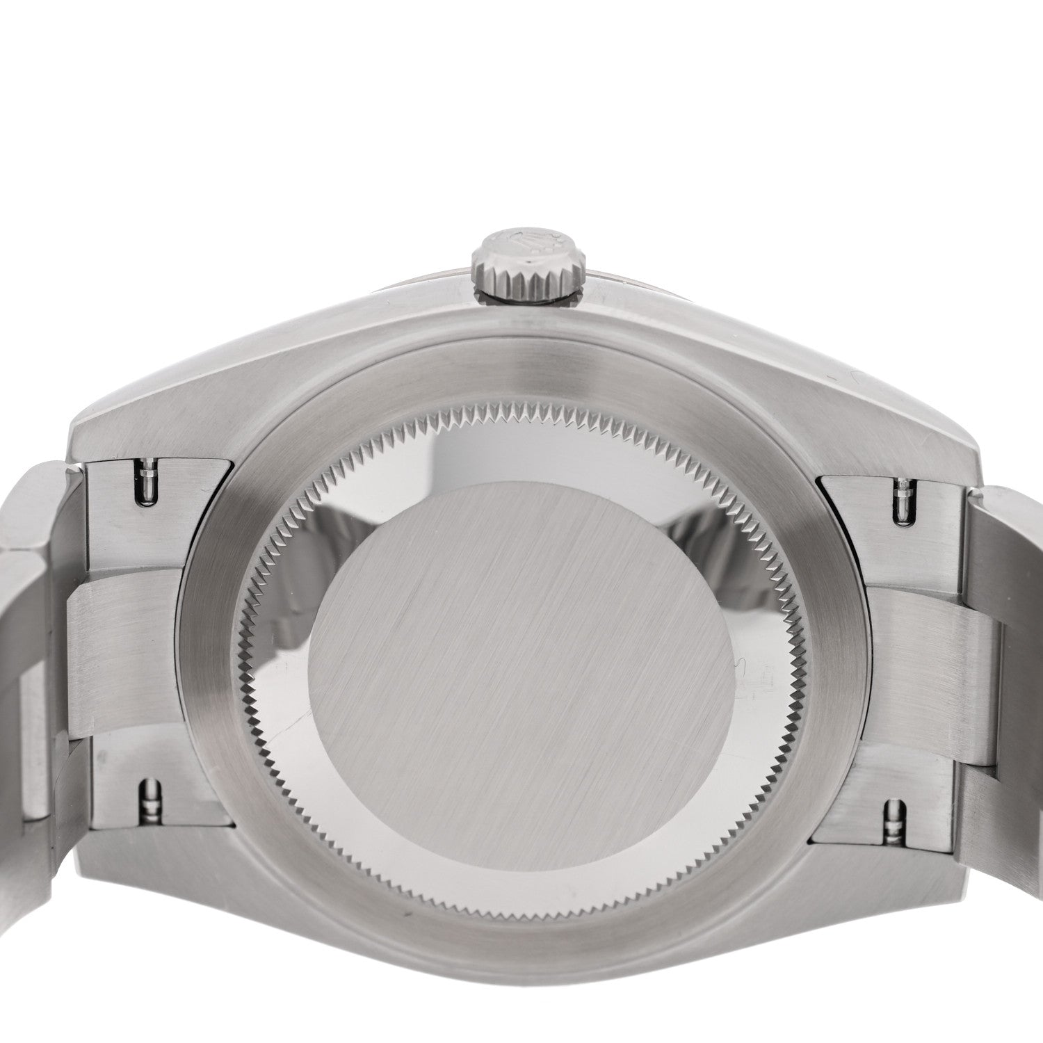 Stainless Steel 18K White Gold 41mm Oyster Perpetual Datejust Watch Silver 116334 - Image 4