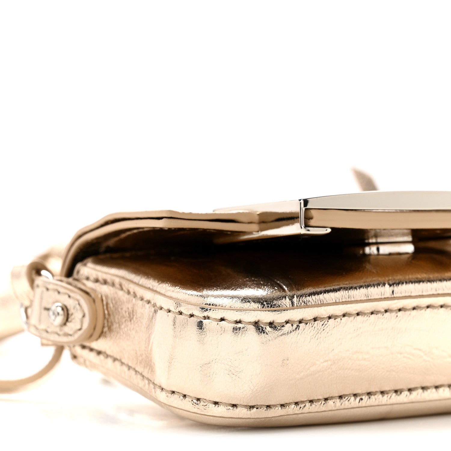 Metallic Nano Baguette So Sweet Handle Charm Gold - Image 9