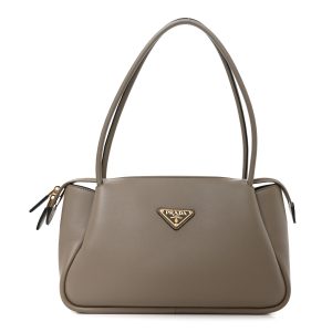 Soft Calfskin Medium Darling Shoulder Bag Argilla