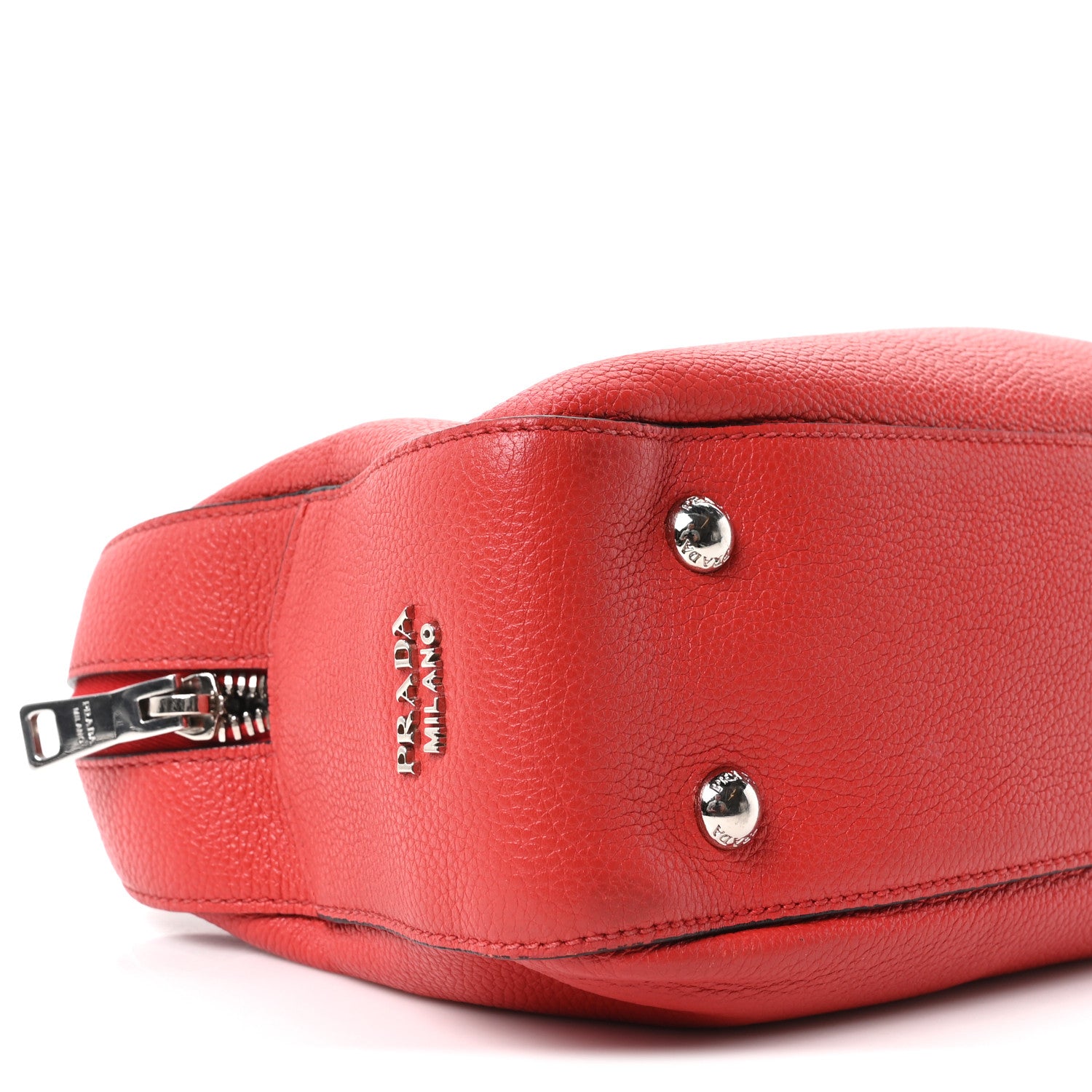 Vitello Daino Chain Satchel Bag Lacca - Image 8