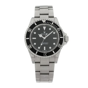 Stainless Steel 40mm Oyster Perpetual Submariner Watch Black 14060M