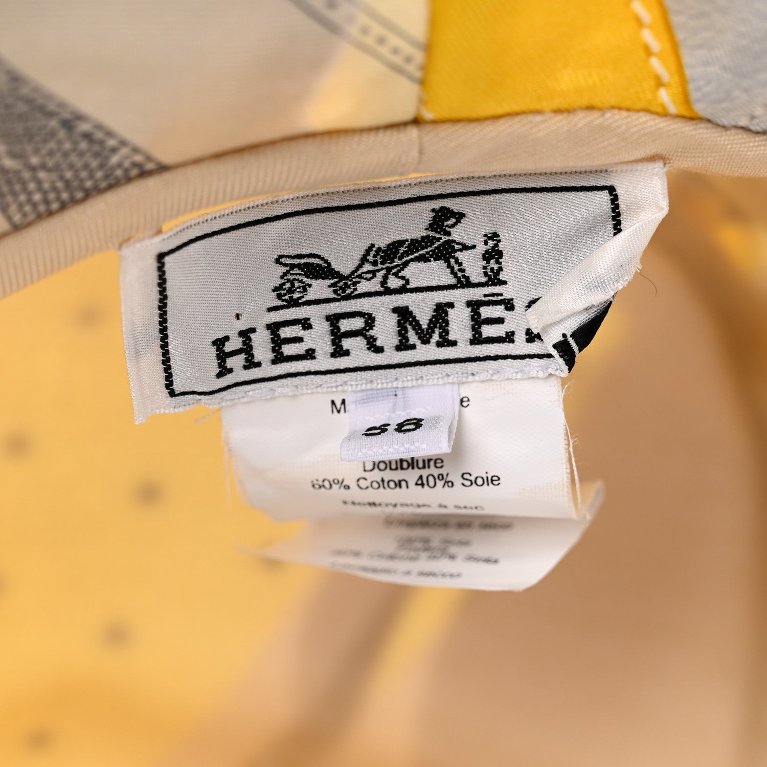 Silk Carla Patchwork Bucket Hat 58 - Image 7