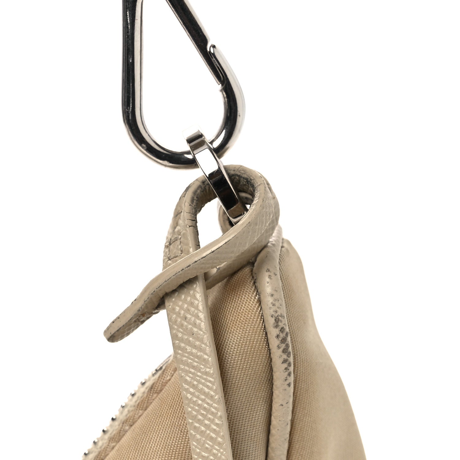 Re-Nylon Saffiano Re-Edition 2005 Shoulder Bag Deserto - 图片 12