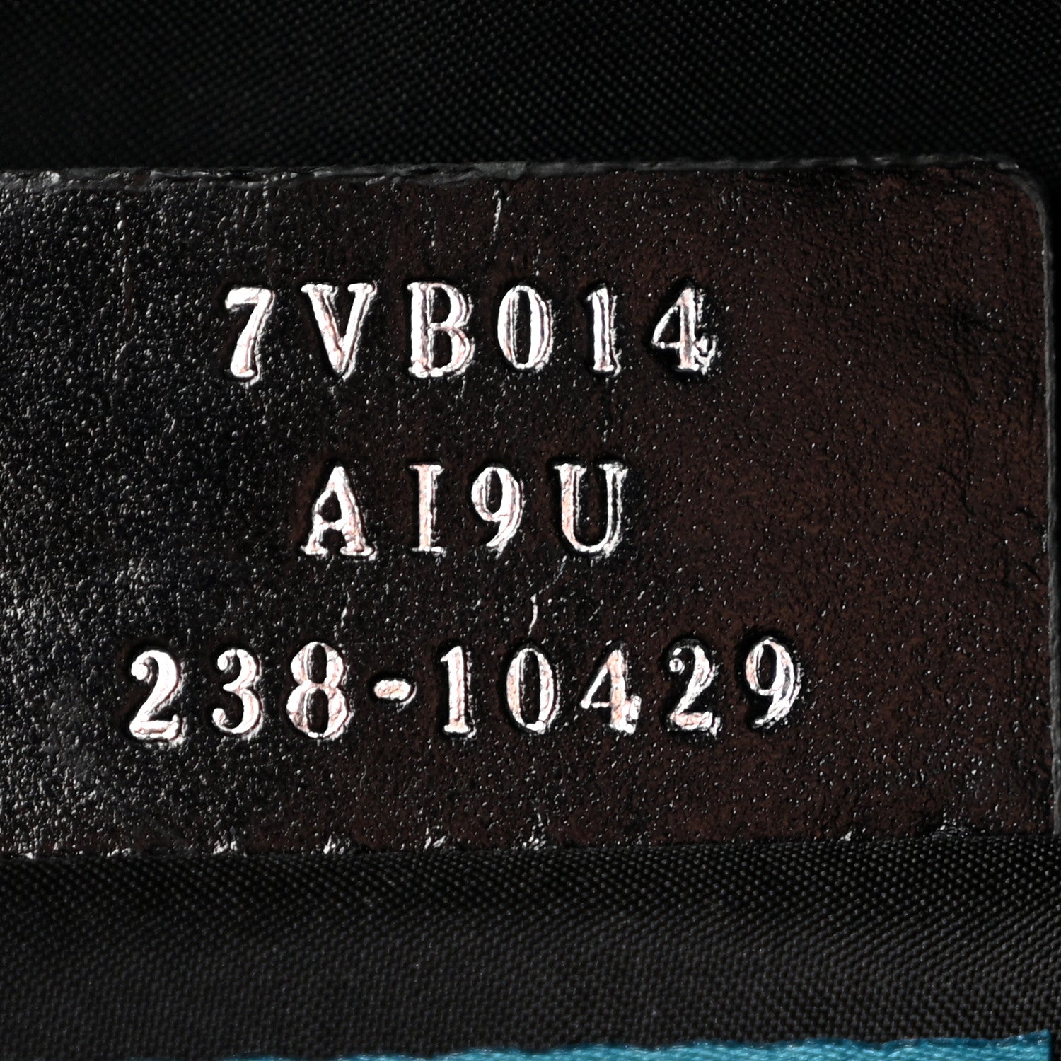 Calfskin Nylon FF Logo Embossed Changing Bag Black - Image 8