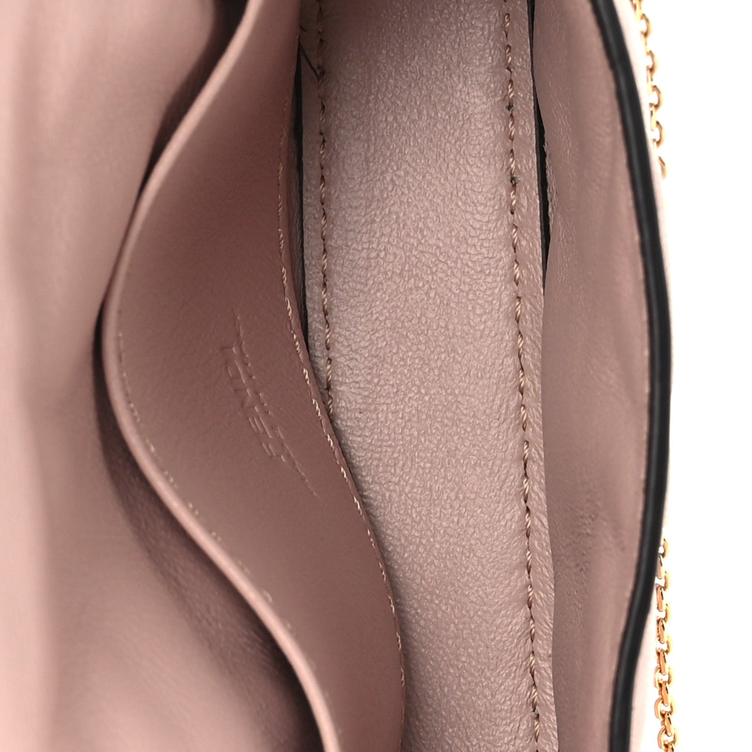 Nappa Matisse FF Embossed Nano Maxi Buckle Baguette Charm Rosa Quarzo - Image 5