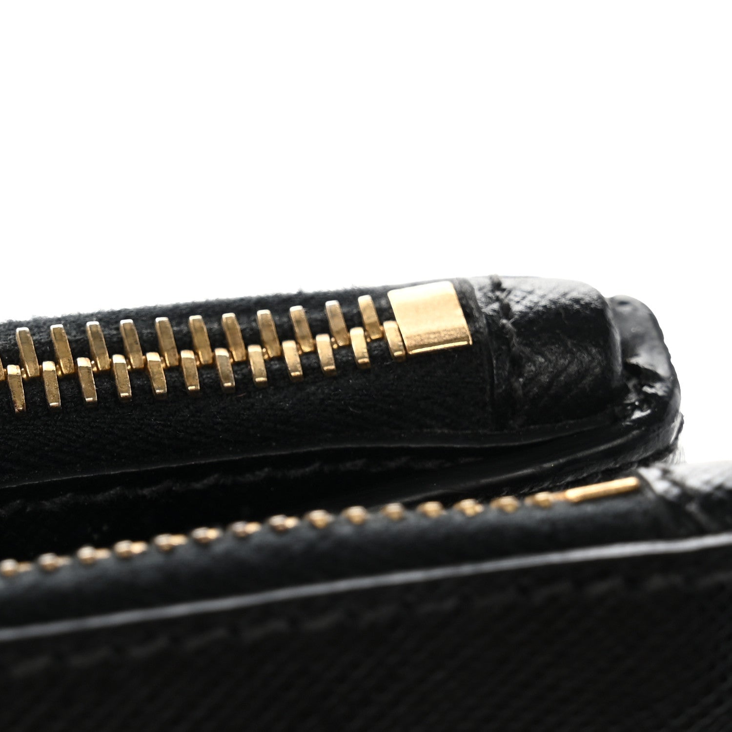 Saffiano Medium Galleria Double Zip Tote Black - Image 11