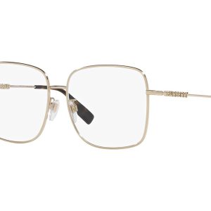 Burberry BE1378D Quincy Gold Metal Square Frames
