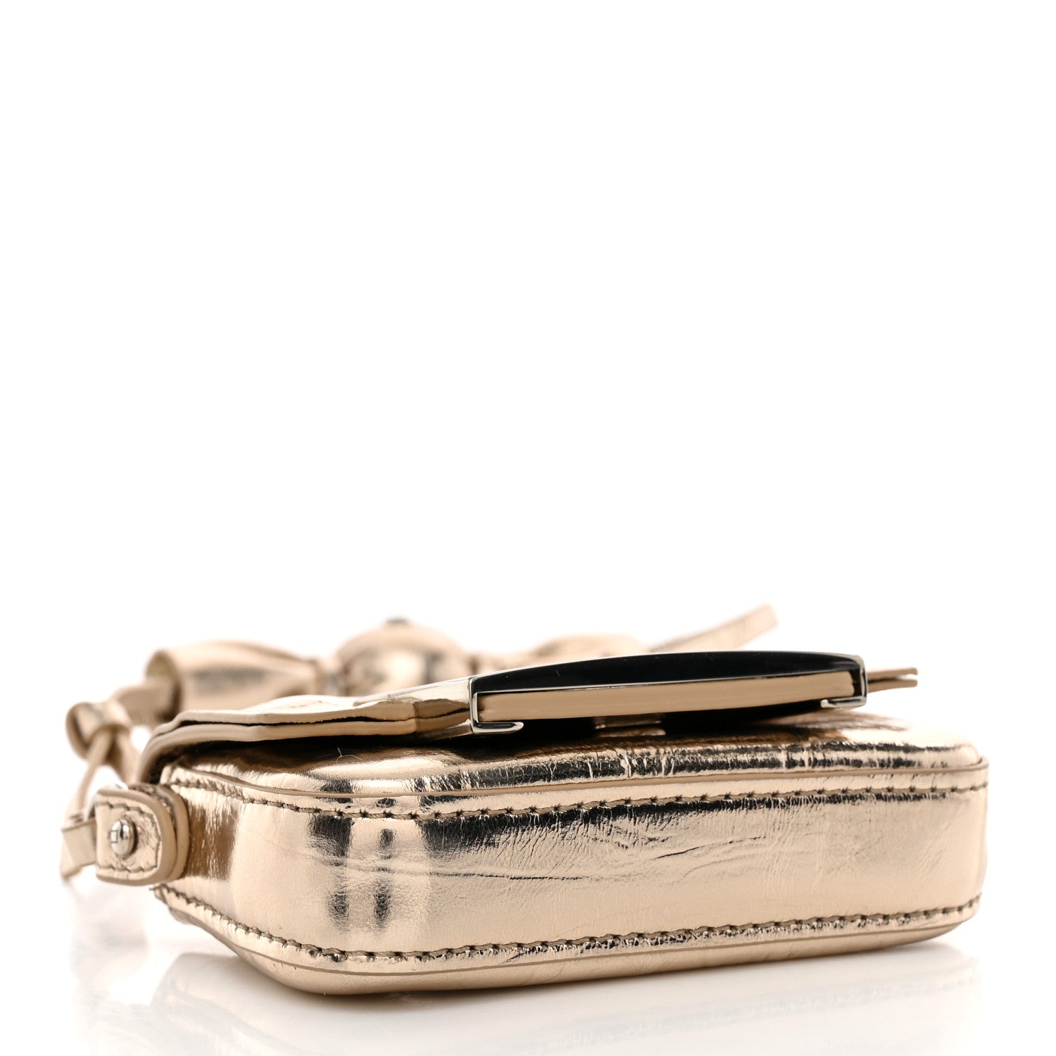 Metallic Nano Baguette So Sweet Handle Charm Gold - Image 4