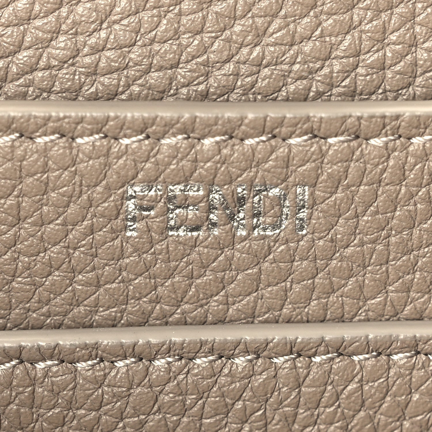 Cuoio Romano Nappa Intreccio FF Small Peekaboo I SEE U Corda - Image 7
