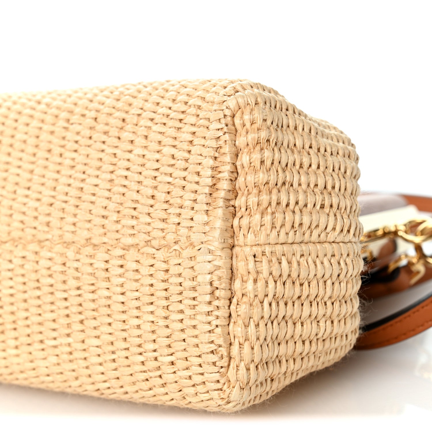 Paglia Chicco Diriso Nappa Small Fendi First Alchemy Brandy - Image 10