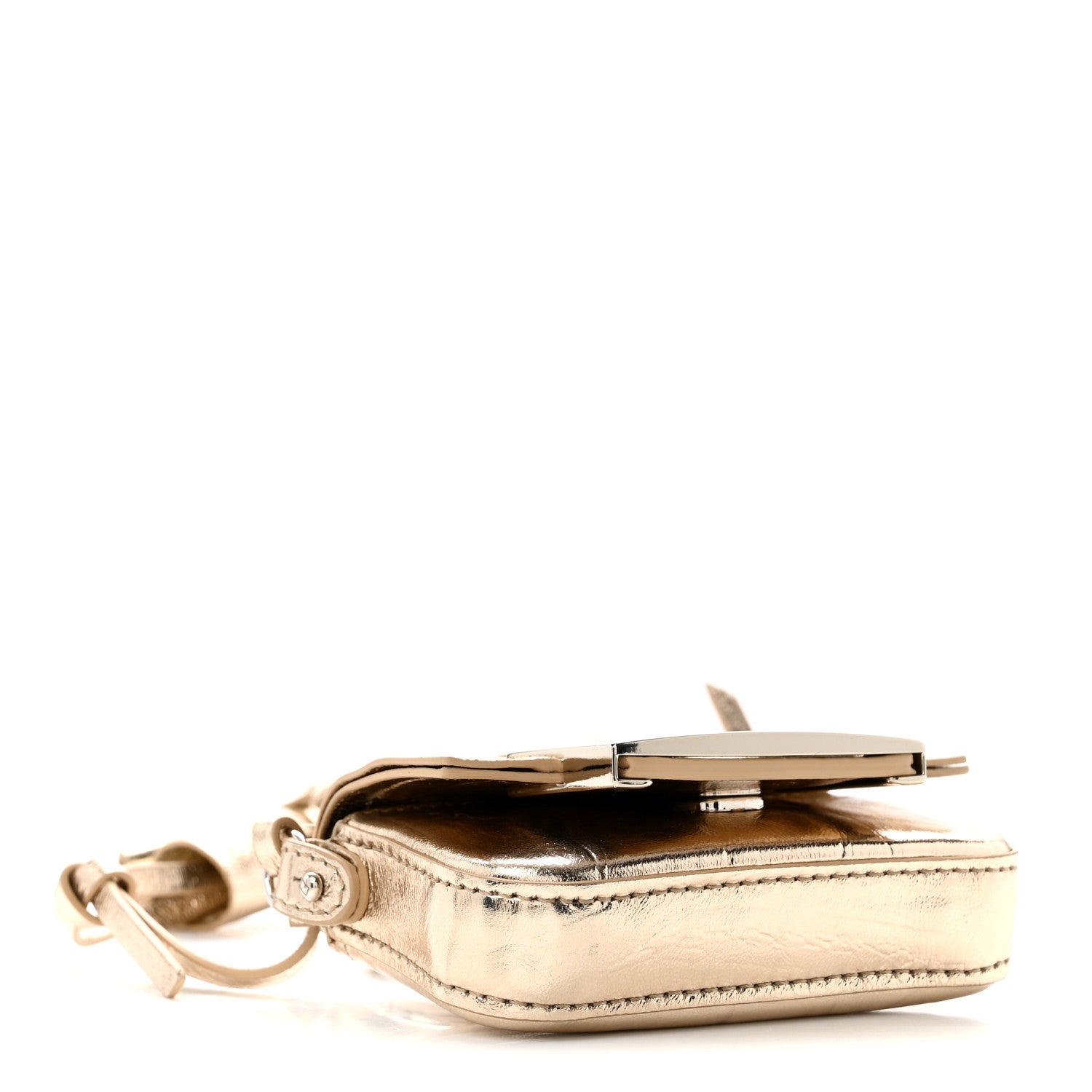 Metallic Nano Baguette So Sweet Handle Charm Gold - Image 4