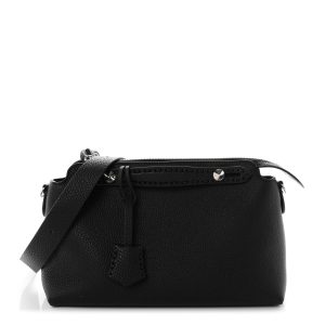 Cuoio Romano Selleria Medium By The Way Boston Bag Black
