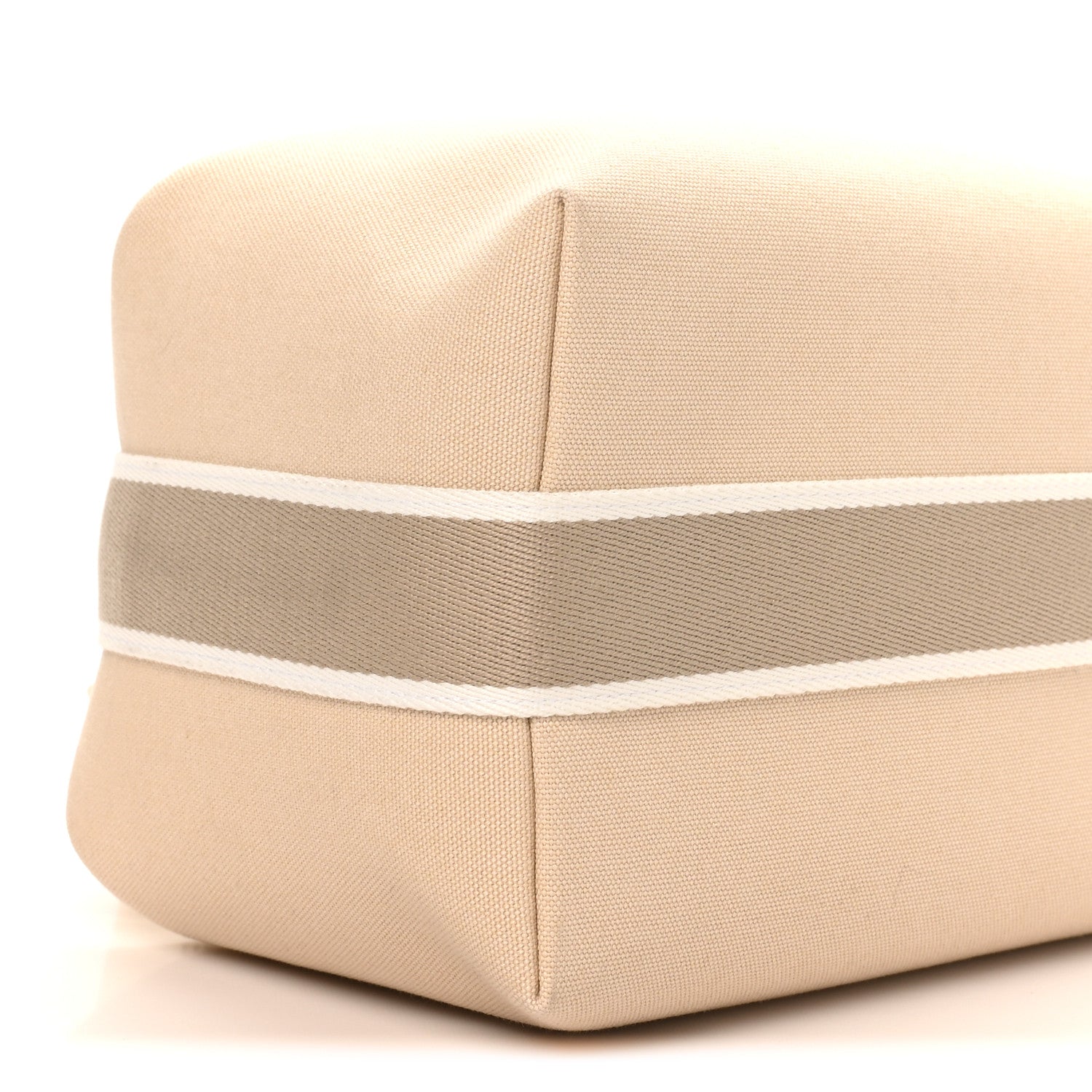 Canvas Large Bride-A-Brac Pouch Natural - Image 8