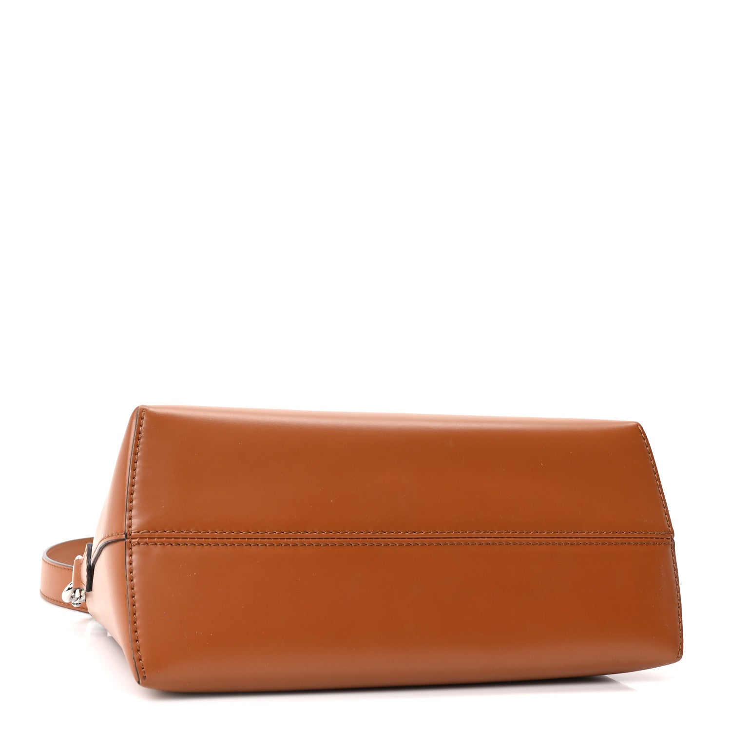 Vitello King Logo Embossed Medium By The Way Boston Bag Cuoio - Image 4