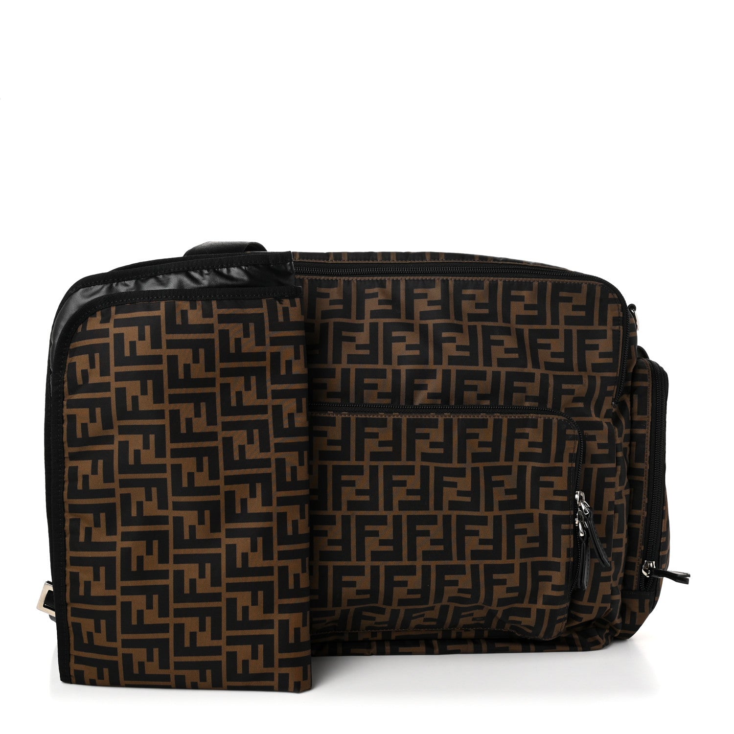 Econyl Nylon FF Changing Bag Tobacco Black - Image 3