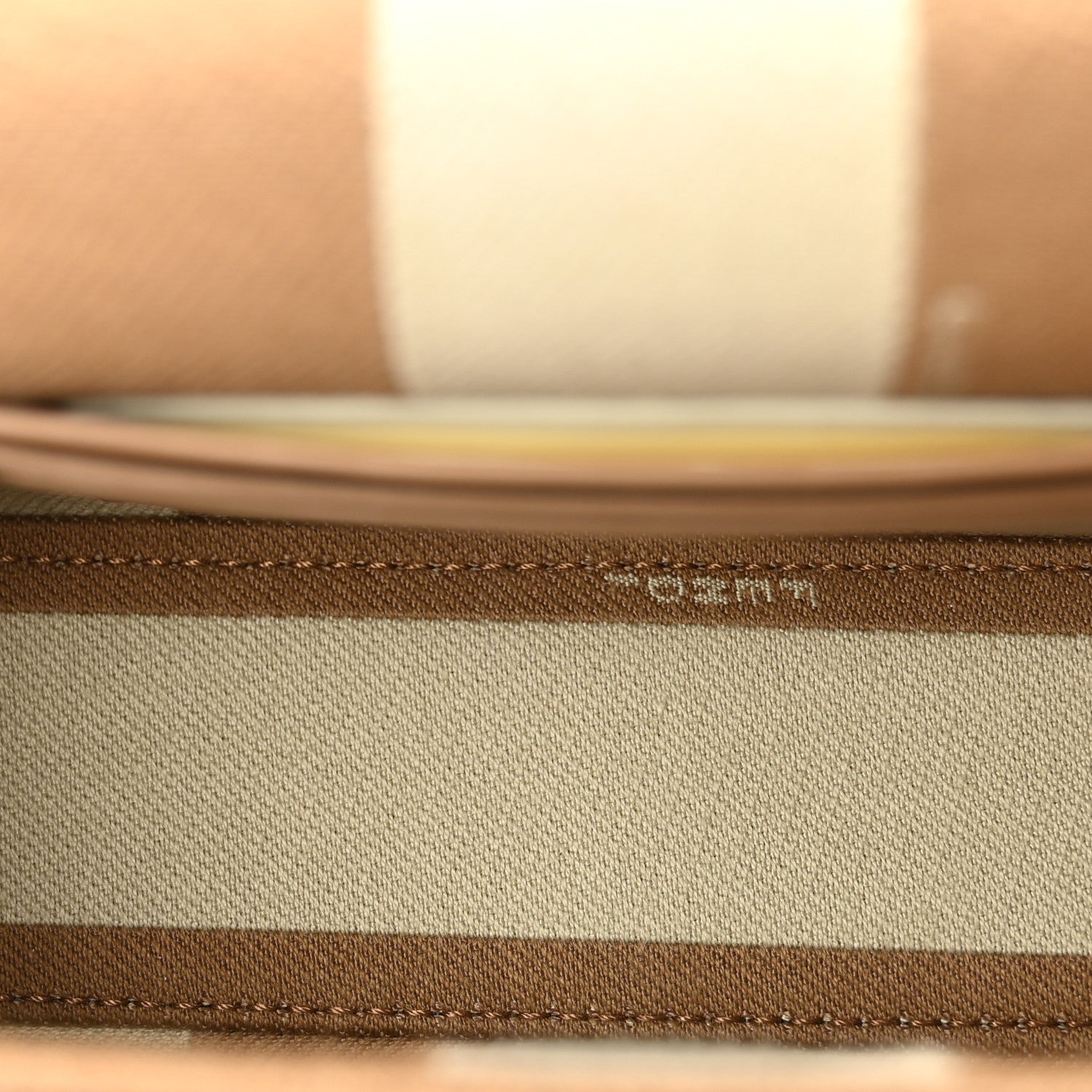 Fabric Jacquard FF 1974 Mini Baguette Beige Sand - Image 5