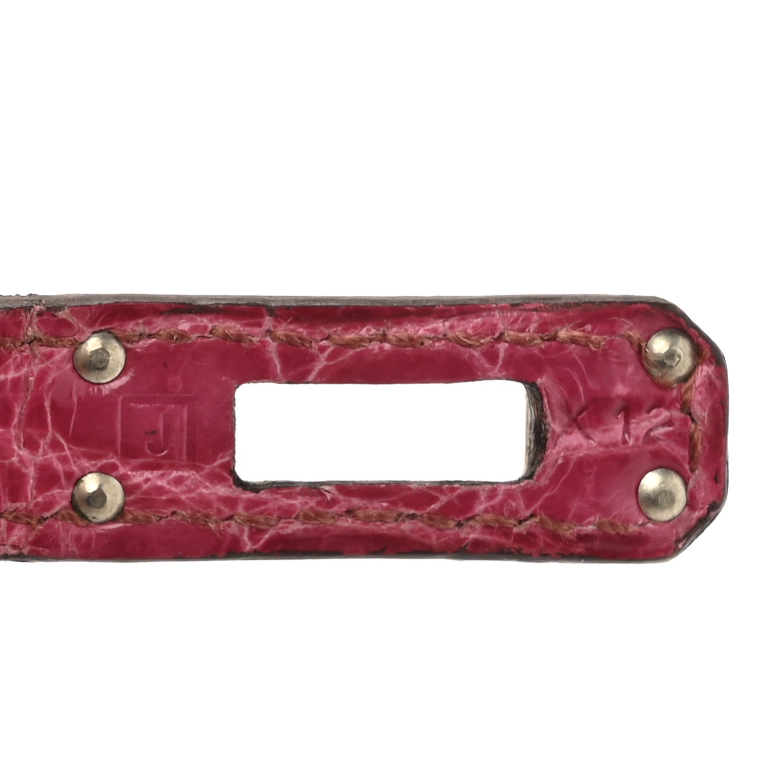 Shiny Niloticus Crocodile Birkin 25 Rose Scheherazade - Image 7