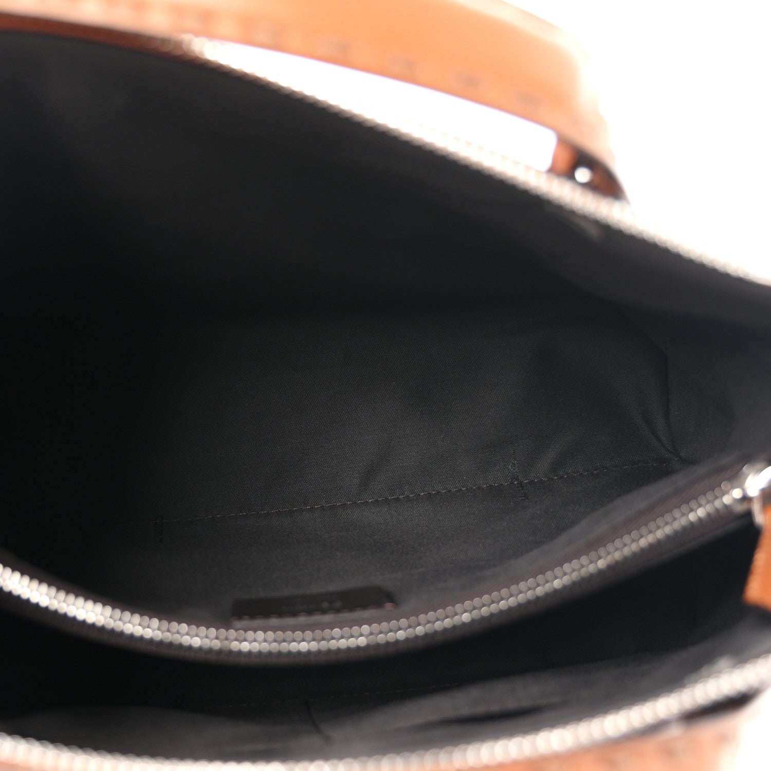 Vitello King Logo Embossed Medium By The Way Boston Bag Cuoio - Image 5