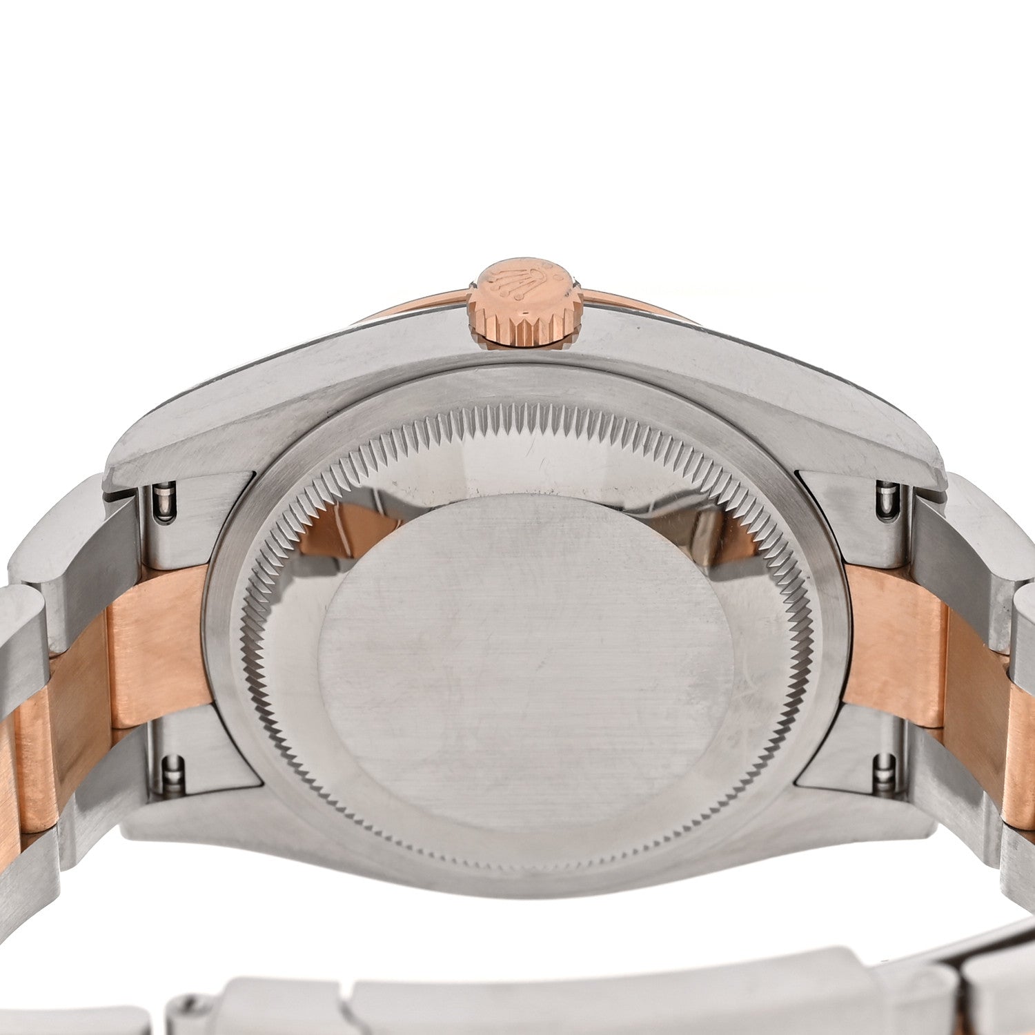 Stainless Steel 18K Everose Gold 36mm Oyster Perpetual Datejust Watch Slate 126231 - Image 4