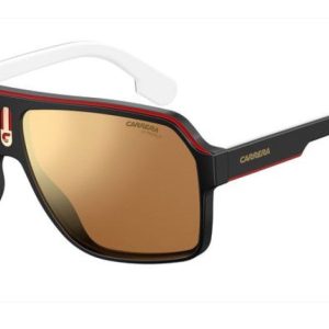 Carrera 1001/S Aviator Sunglasses in Black Gold Mirror