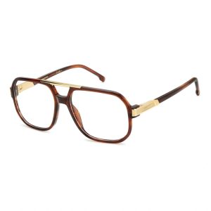 Carrera 1134 Brown Horn Pilot Eyeglasses Frames