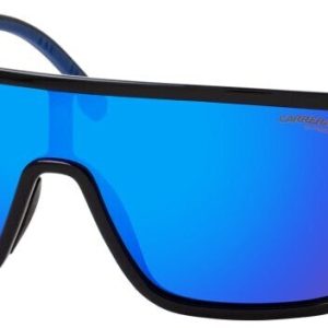 Carrera 8060/S Sunglasses in Black Blue Mirror