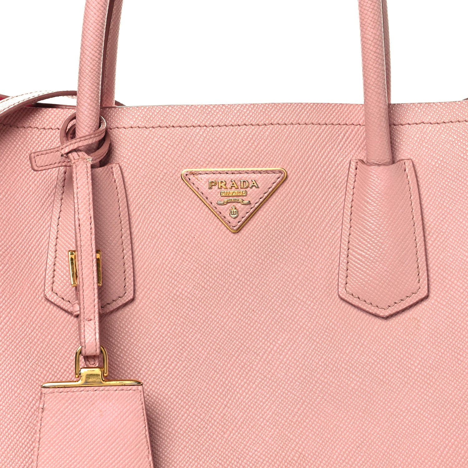 Saffiano Cuir Medium Double Bag Pesco - Image 7