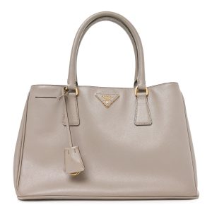 Saffiano Lux Small Tote Argilla