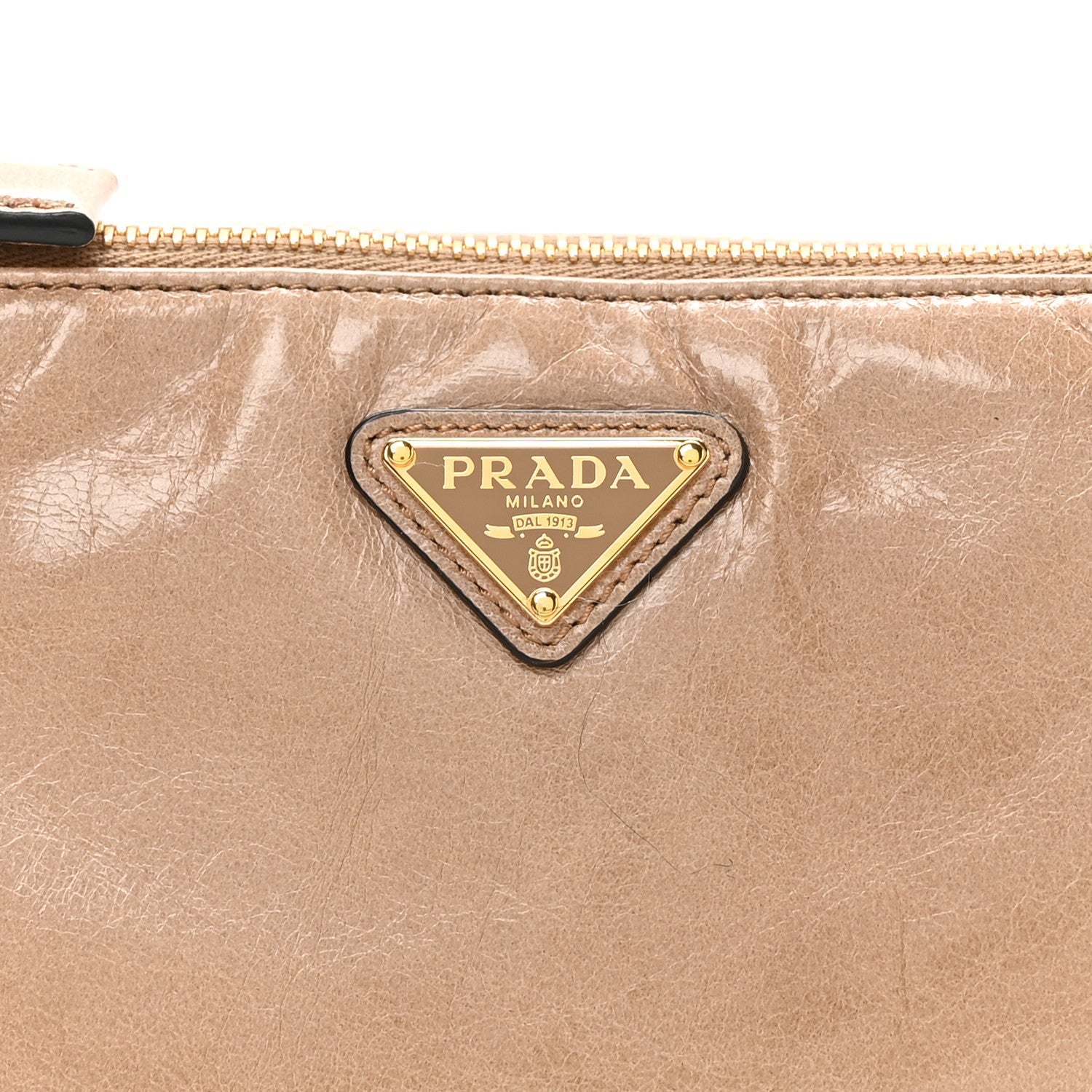 Soft Lux Calfskin Re-Edition 2002 Shoulder Bag Travertine - Image 8