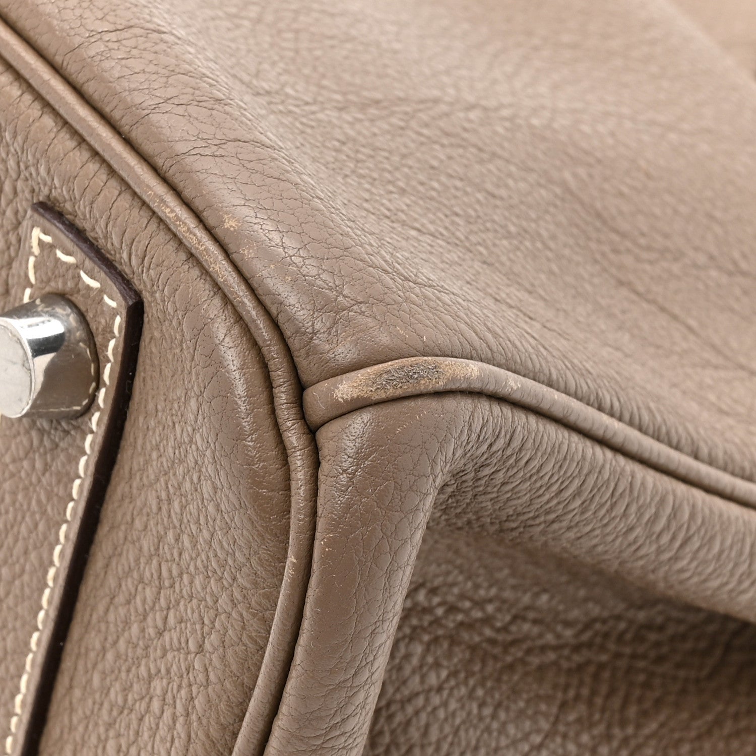 Togo Birkin 30 Etoupe - Image 11