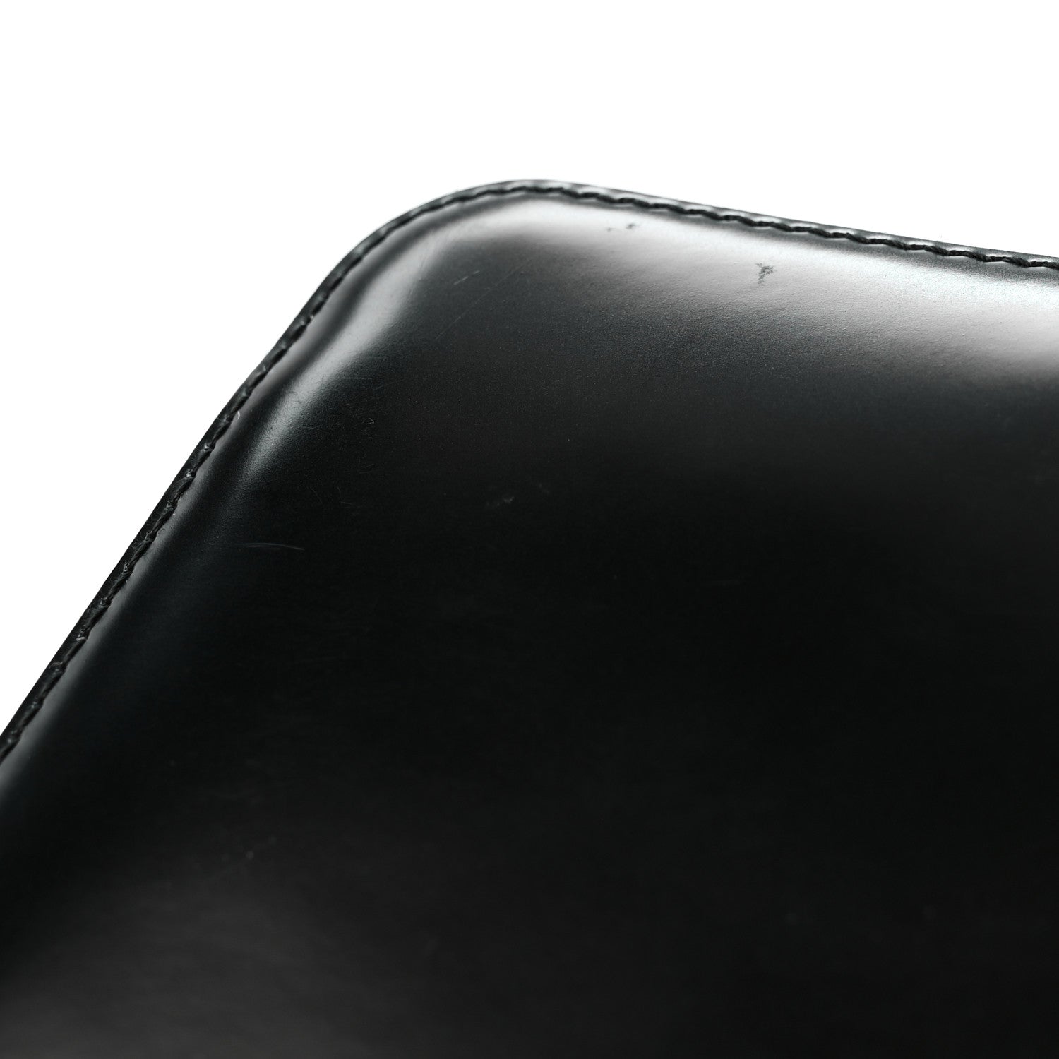 Spazzolato Medium Brique Crossbody Bag Black - Image 14