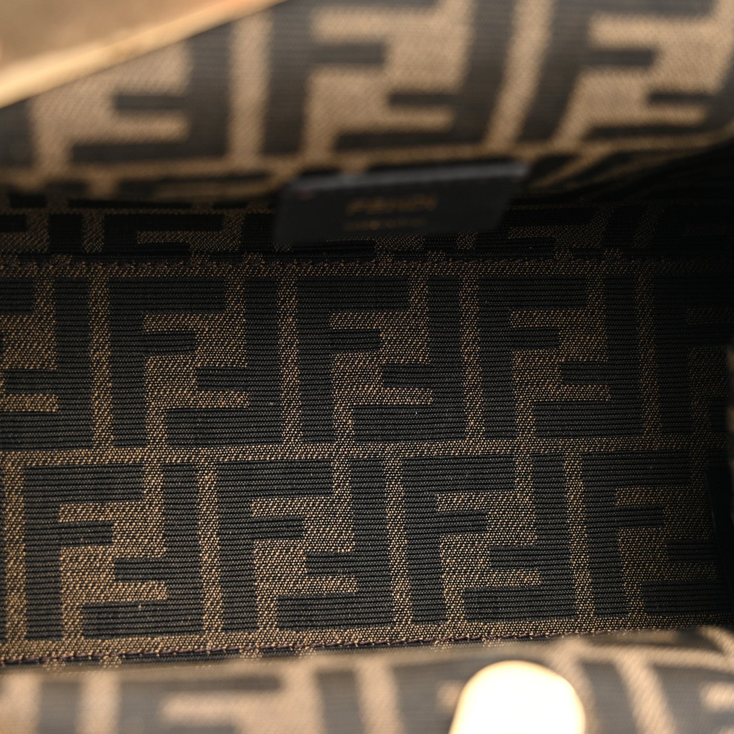 Shiny Nappa Small Fendi First Black - Image 5