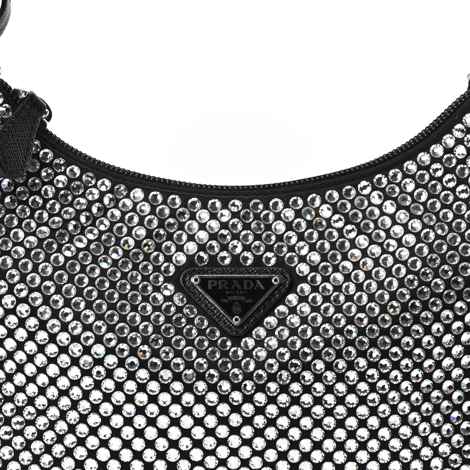 Satin Crystal Mini Re-Edition 2000 Bag Cristal - Image 8