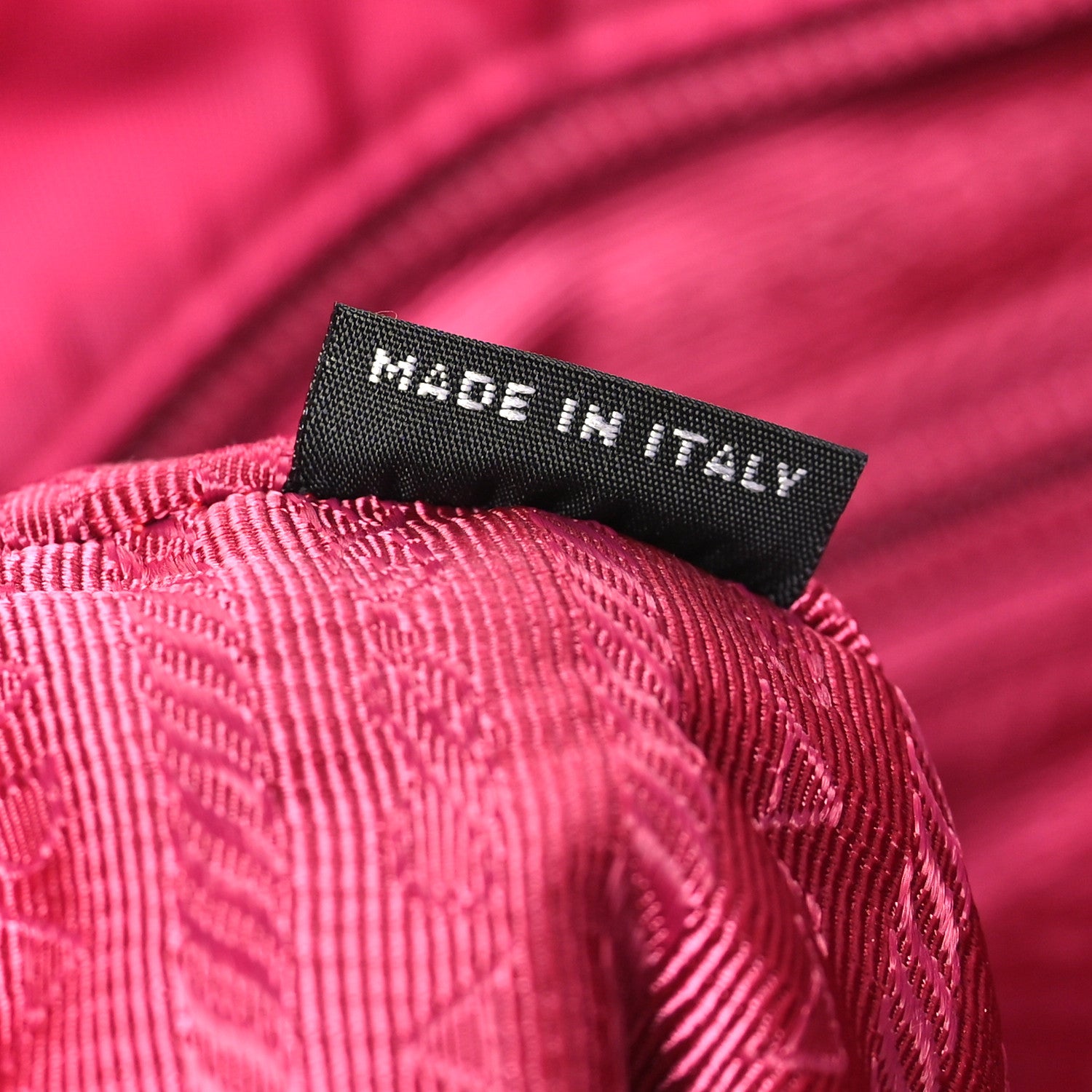 Tessuto Nylon Saffiano Pocket Tote Ibisco - 图片 7
