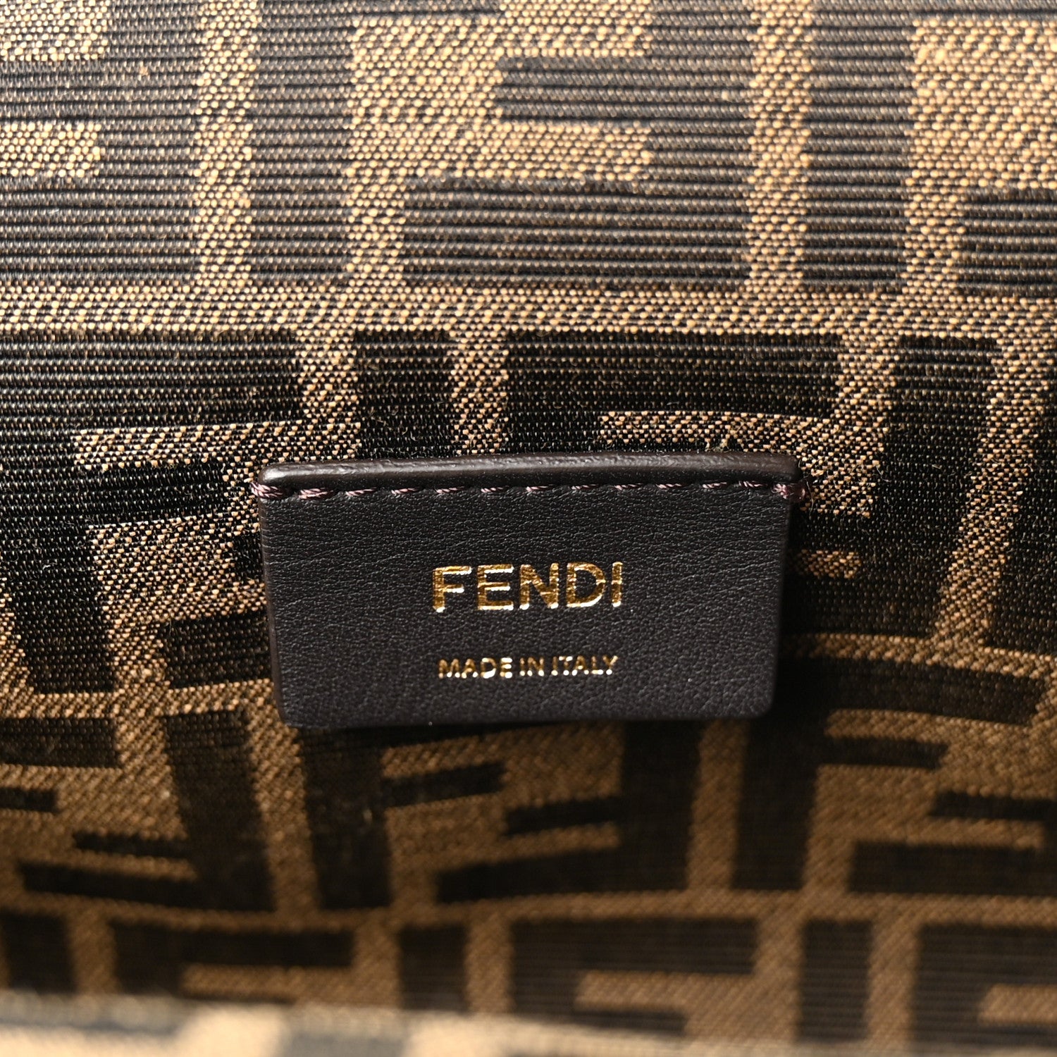 Paglia Chicco Diriso Nappa Small Fendi First Alchemy Brandy - Image 6