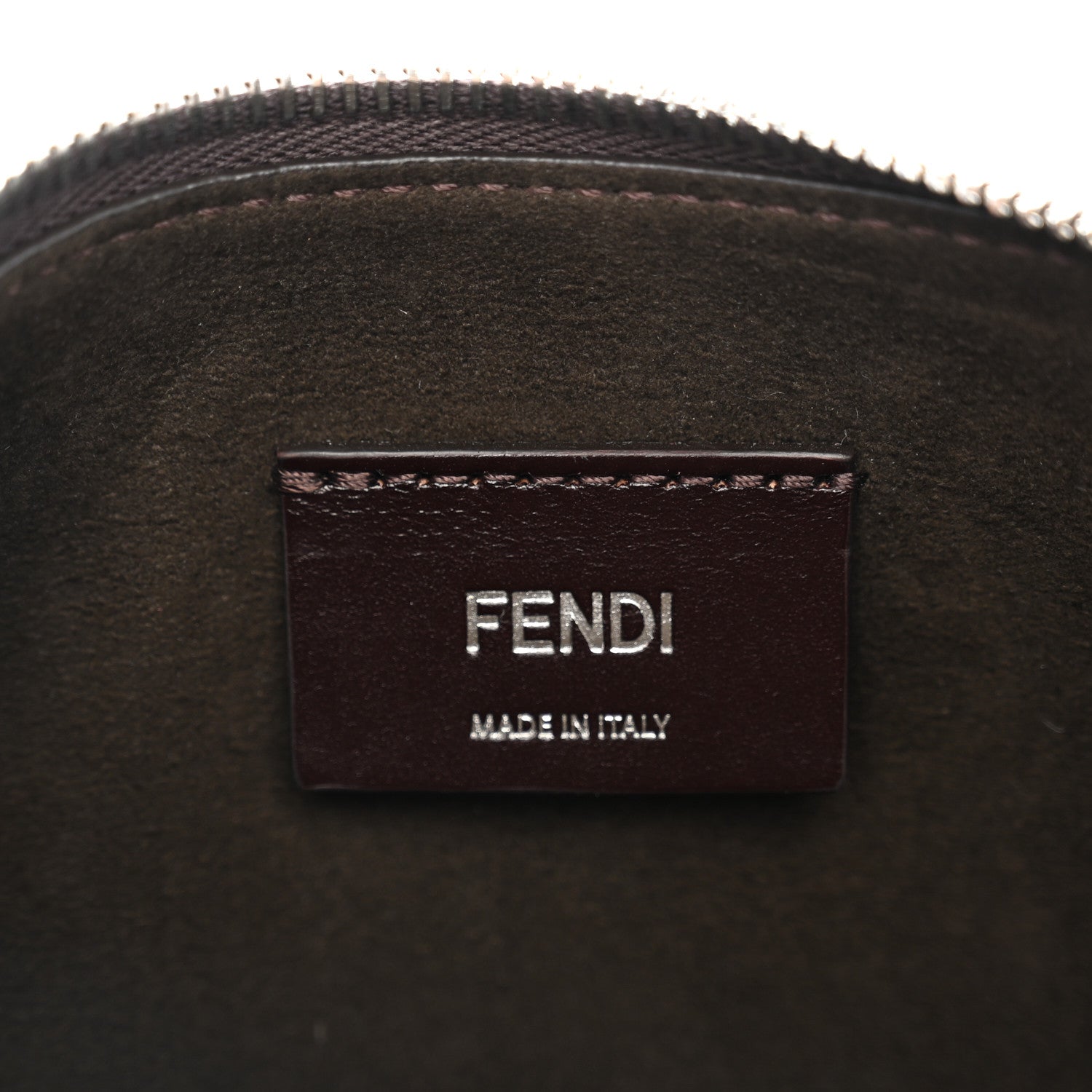Fabric Jacquard FF Melon Bag Tobacco Black - Image 6