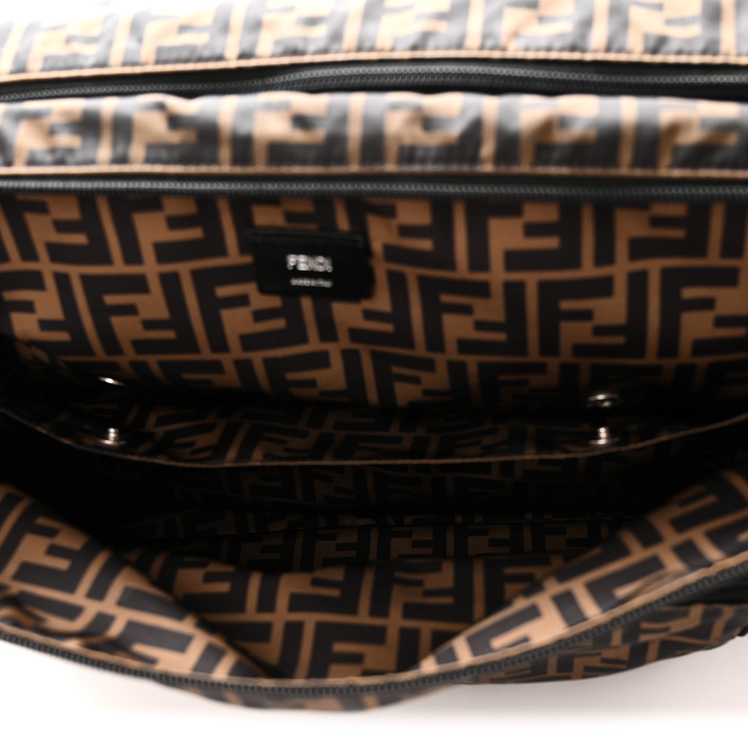 Econyl Nylon FF Changing Bag Tobacco Black - Image 6