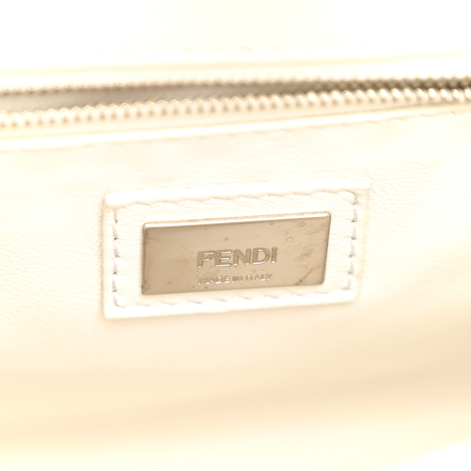 Nappa Flowerland Mini Peekaboo Iconic Satchel White Ice Multicolor - Image 7