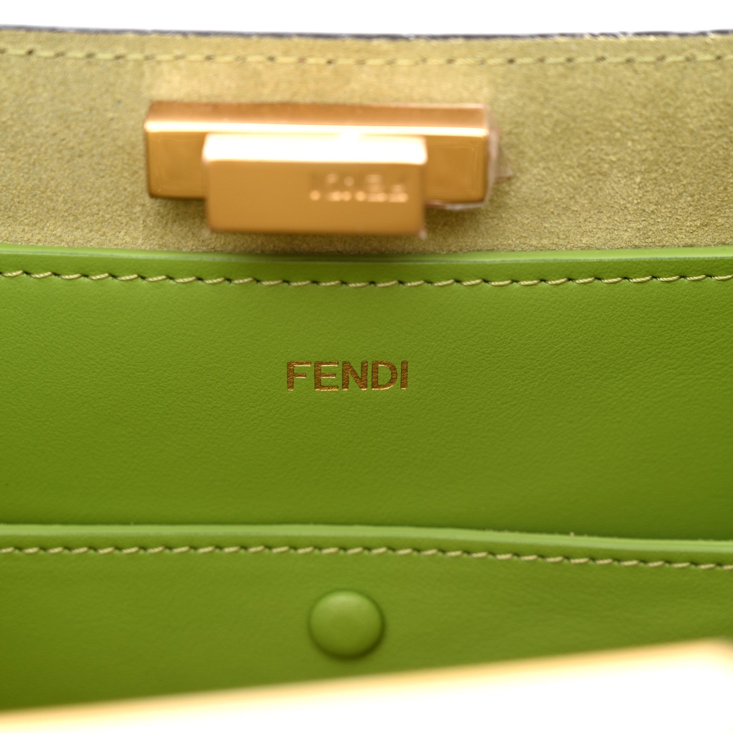 Vitello Medium Fendi Way Cappuccino Rain Forest - Image 6
