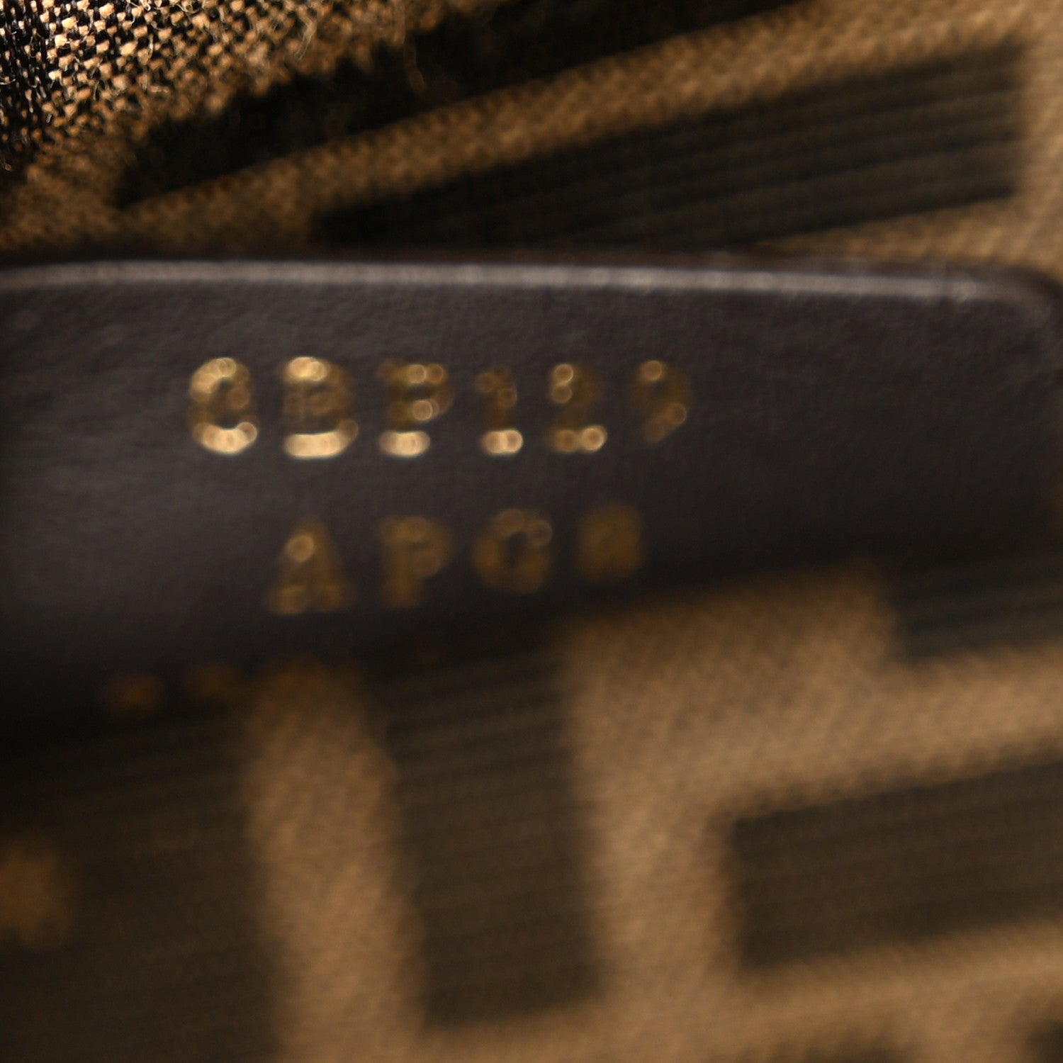 Paglia Chicco Diriso Nappa Small Fendi First Alchemy Brandy - Image 7