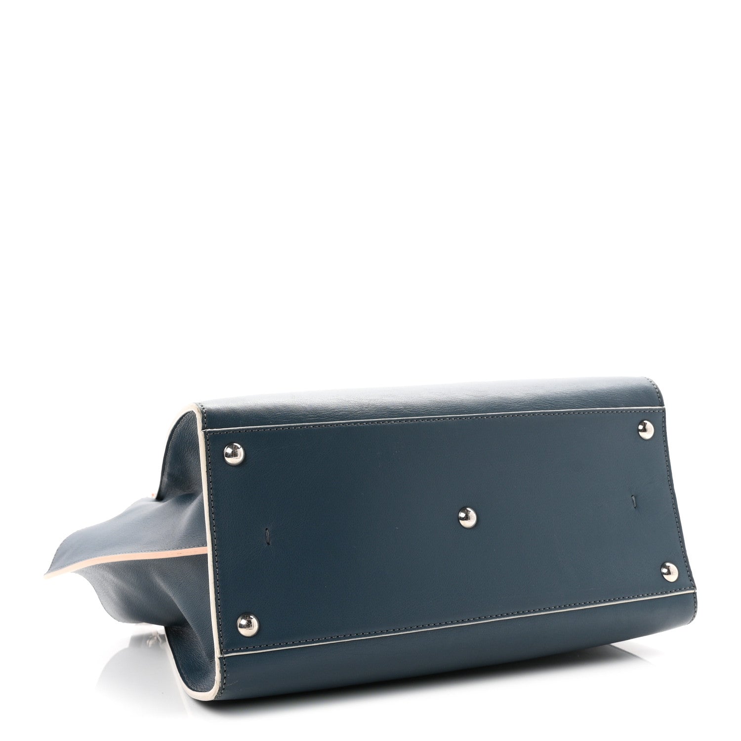 Vitello Dolce Century Petite 3Jours Tote Pavone - Image 4
