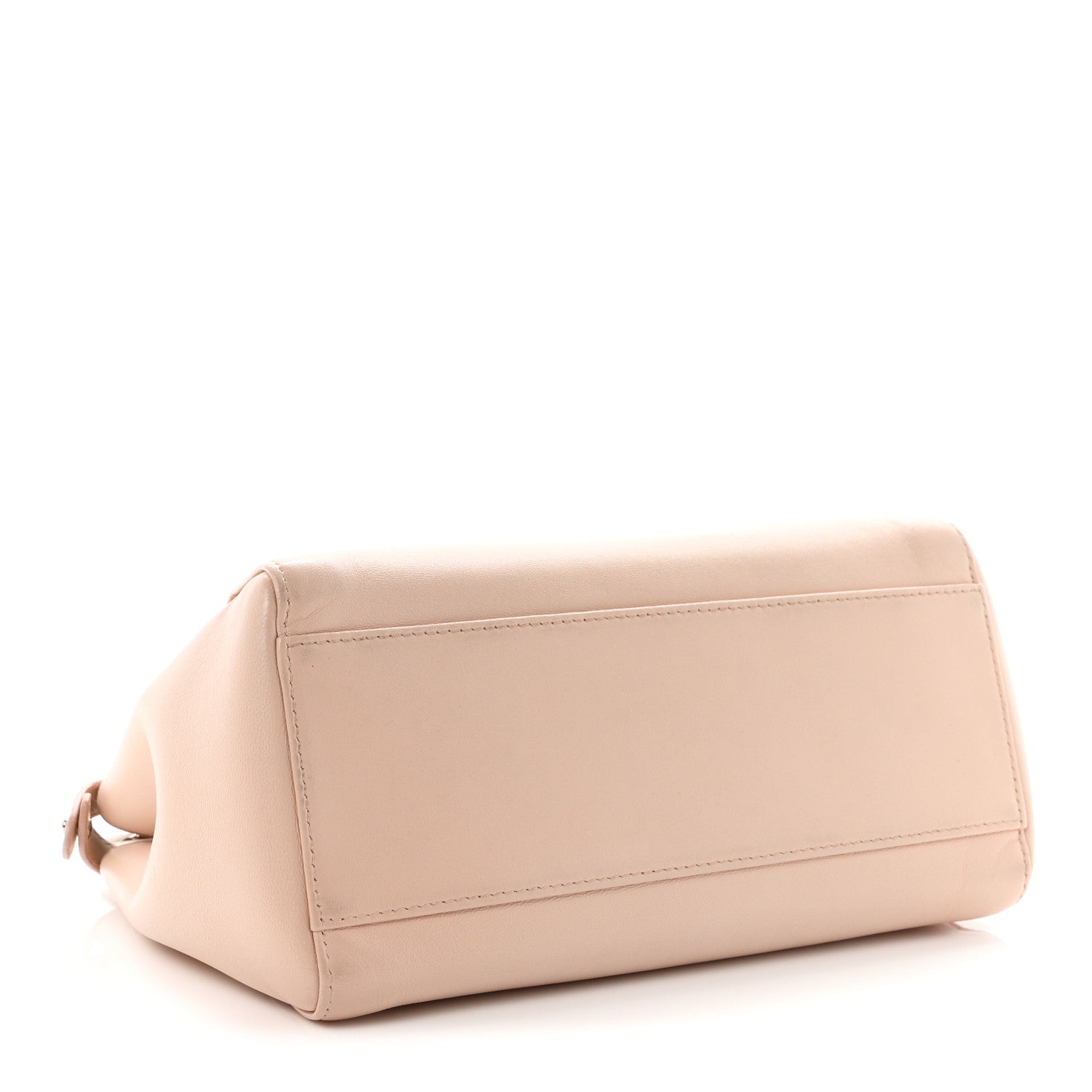 Nappa Colorblock Mini Peekaboo Iconic Satchel Plaster Banana Grigio Polvere - Image 4