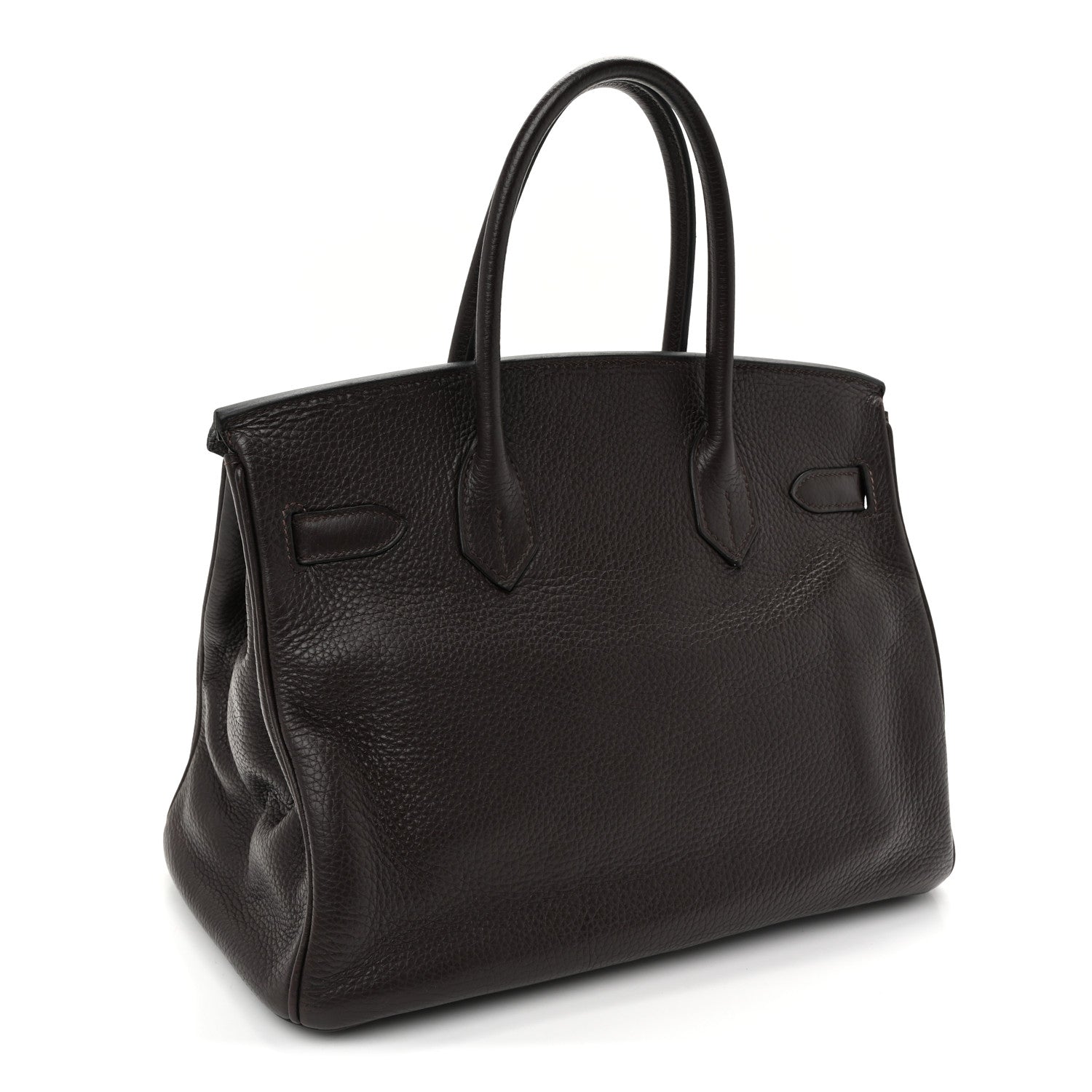 Taurillon Clemence Birkin 30 Chocolate - Image 3