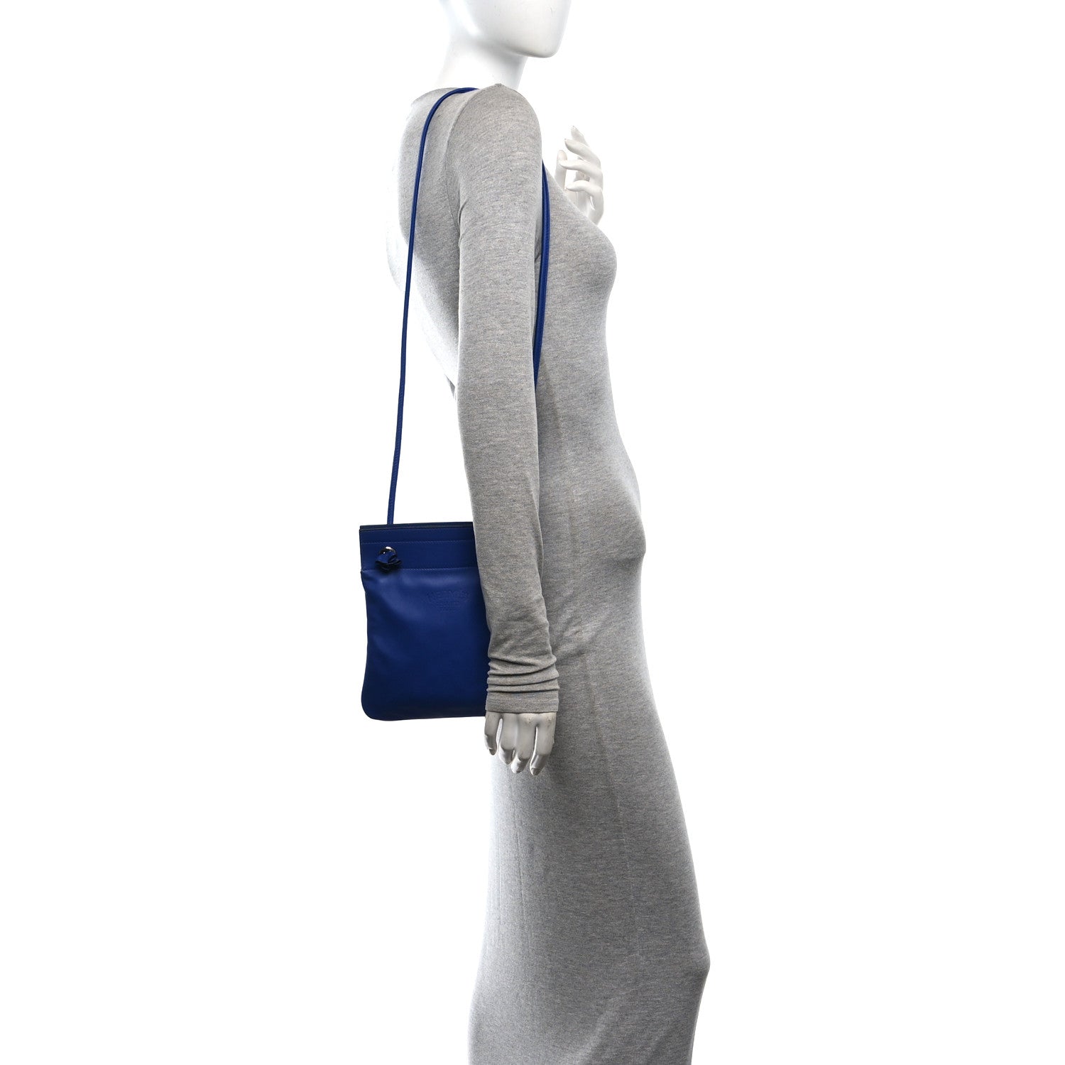 Milo Lambskin Swift Mini Aline Bleu Electrique - Image 2