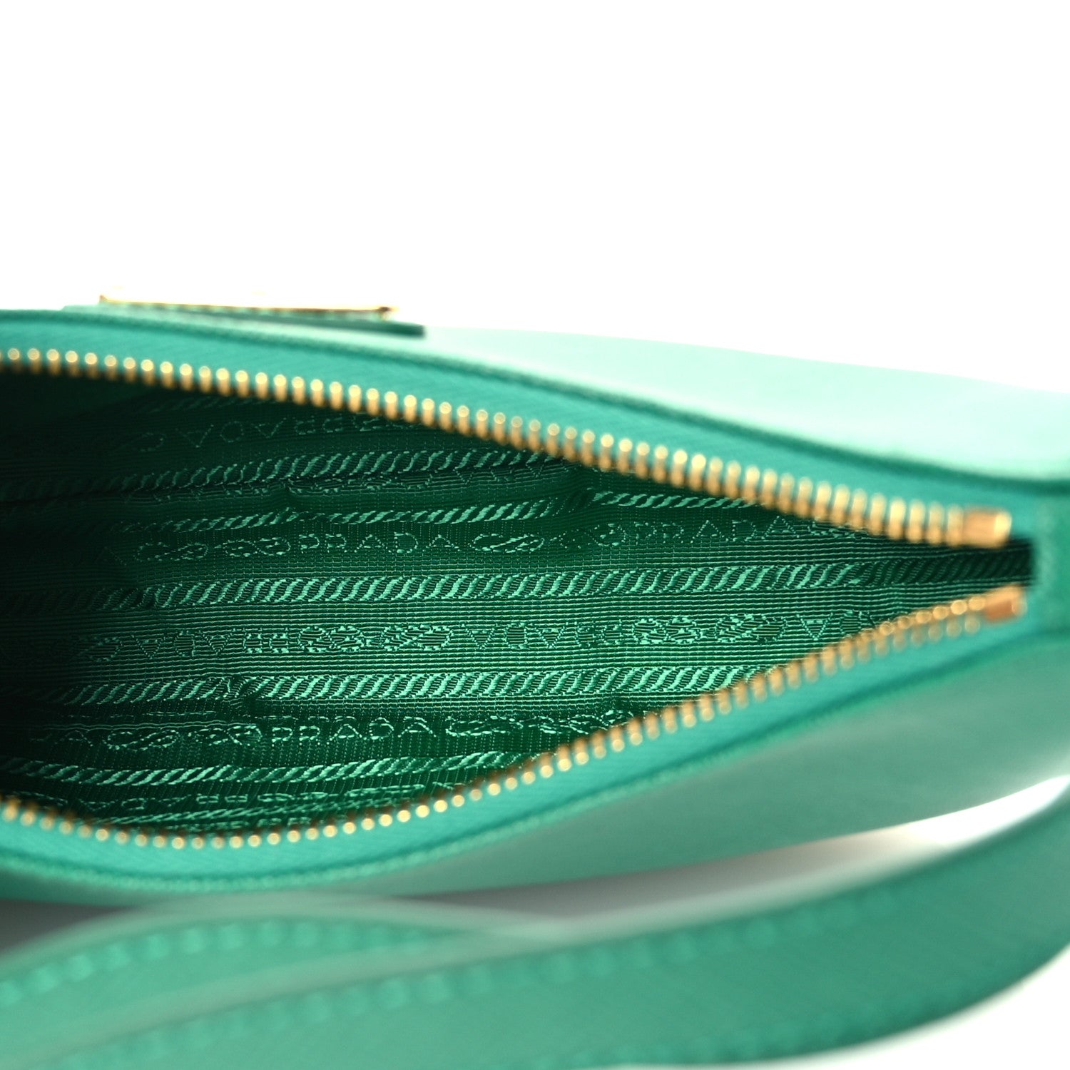 Saffiano Lux Mini Re-Edition Shoulder Bag Mango - Image 5