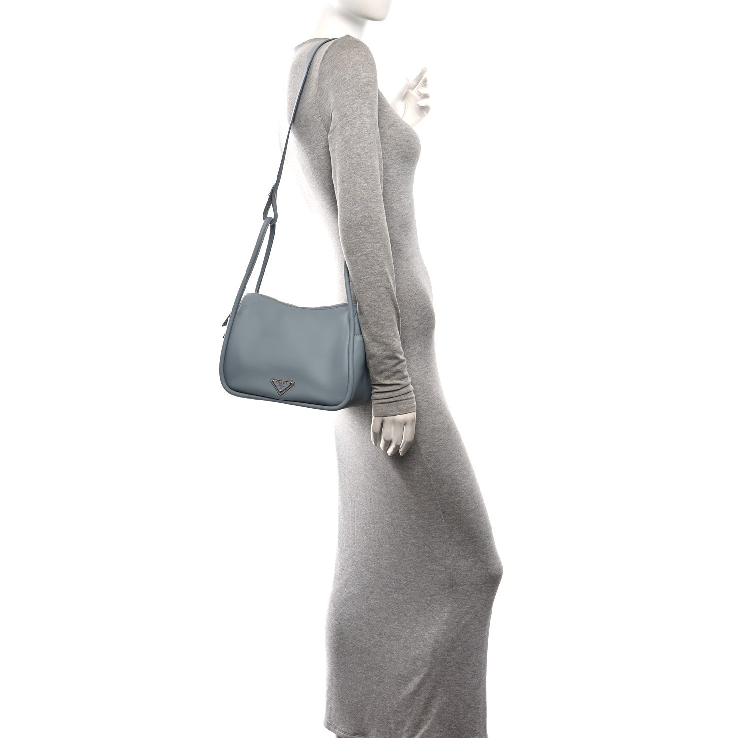Soft Calfskin Darling Shoulder Bag Blue - Image 2