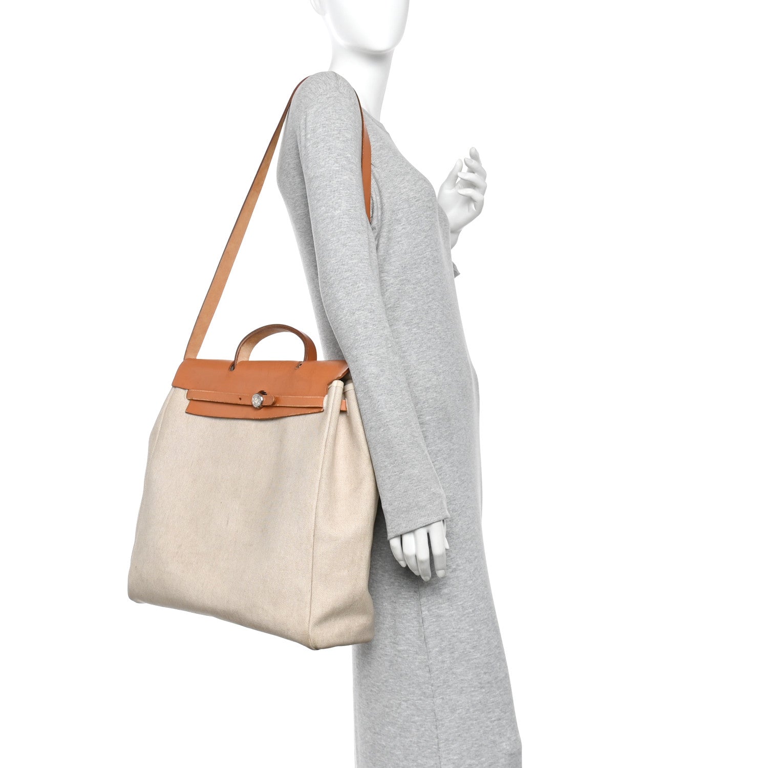 Toile Vache Calfskin Herbag 39 MM Natural - Image 2